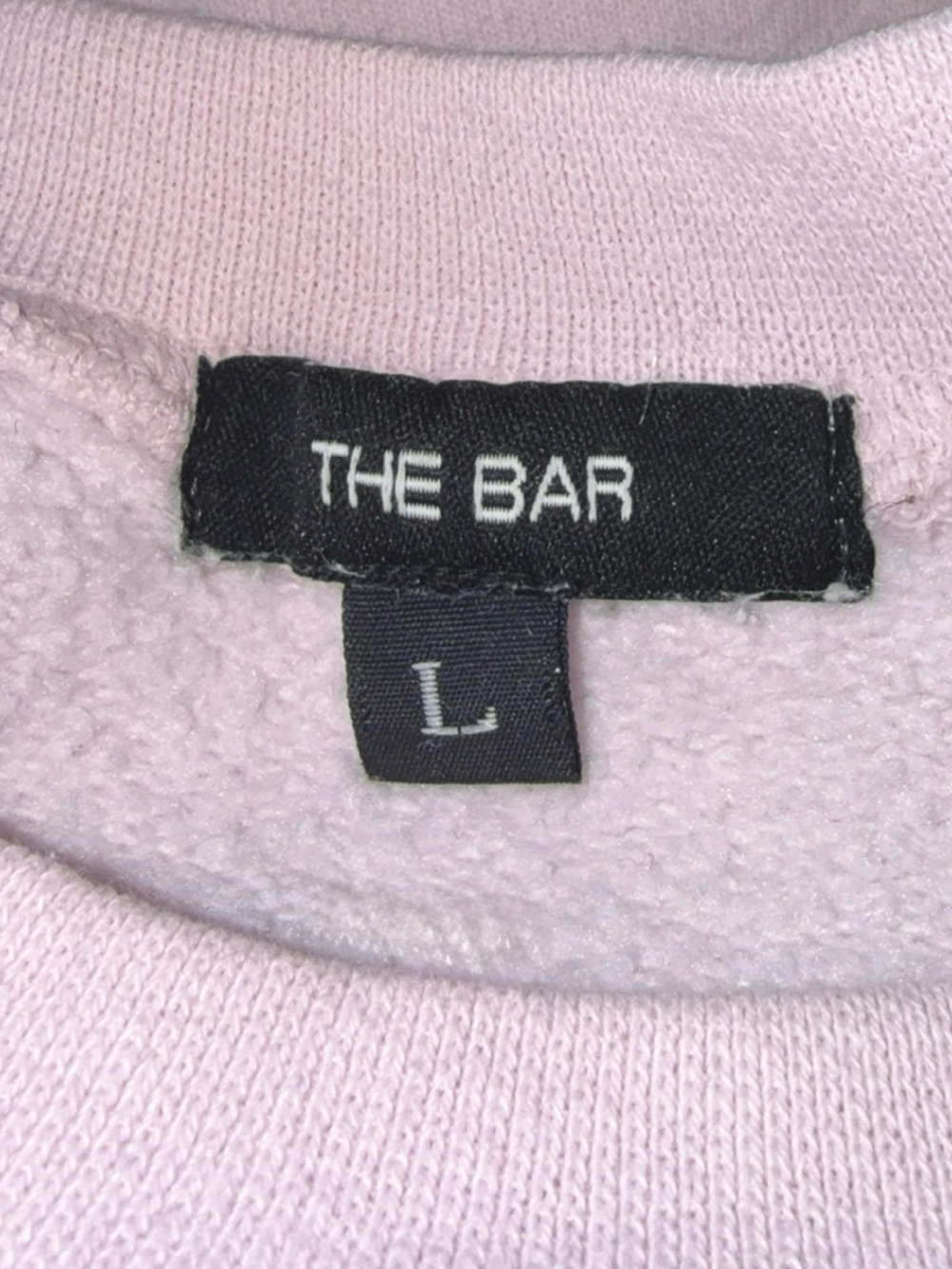 Sold Out Pristine The Bar Light Pink Sweatshirt Size: Large - Picture 10 of 10